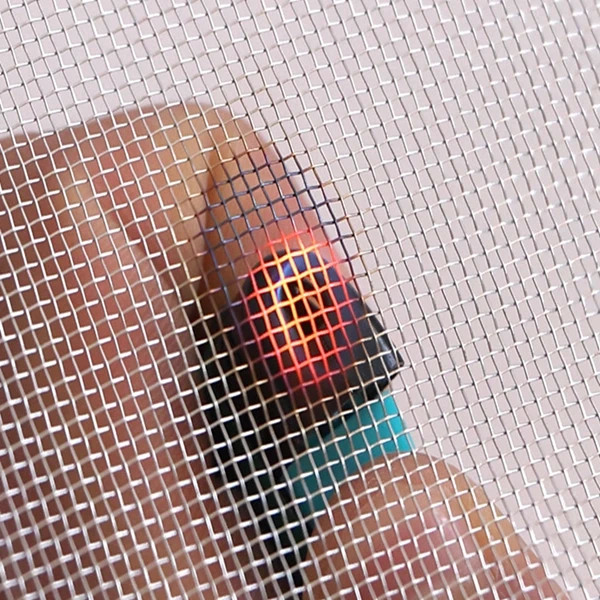 0.24mm 1.2mm Ukuran pembukaan Aluminium Insect Screen Windows Mudah Untuk Menginstal