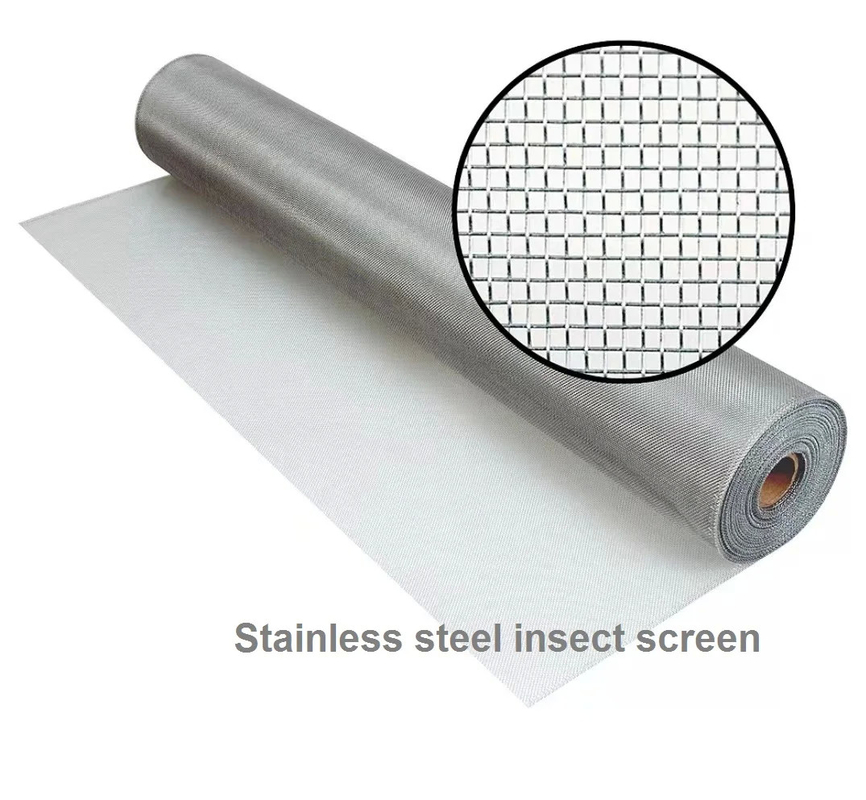 18 x 16 Layar jendela stainless steel untuk menyaring dan menyaring
