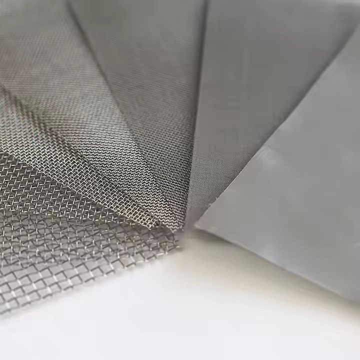 Fire Resistant Stainless Steel Insect Screen Heavy Duty 0,18 - 0,24mm Diameter benang