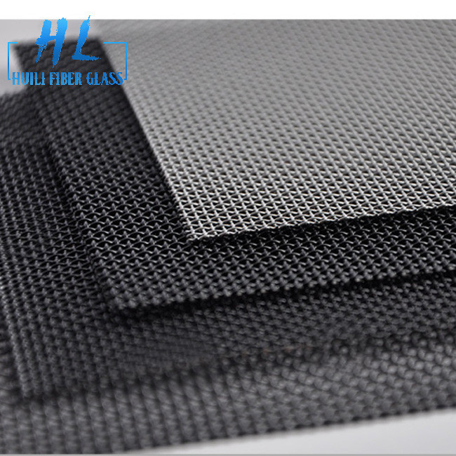 Layar serangga tahan lama dengan ukuran jaring 18 x 16 Ketebalan 0,18mm Dan perpanjangan 25%