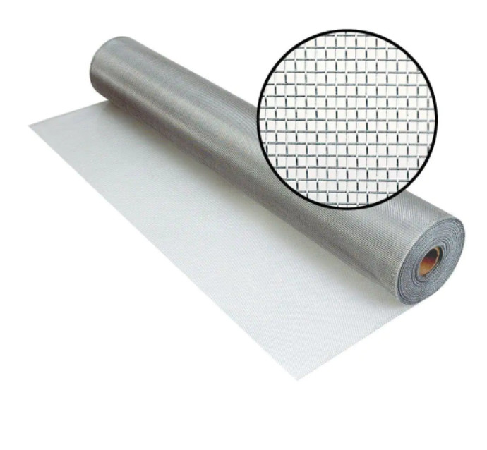 Fire Resistant Aluminium Insect Screen 30m Panjang Korosi Resistant 0.21mm-0.28mm Wire Diameter