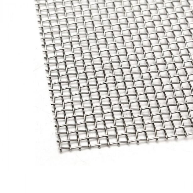 Fire Resistant Stainless Steel Insect Screen Plain Weave Barrier Dengan Berat 150g-300g Per Sqm