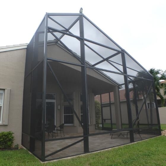 6ft UV dilindungi kolam renang Dan Patio Screen / kolam renang Dan Porch Screen Fiberglass Mesh untuk Pest Resistance