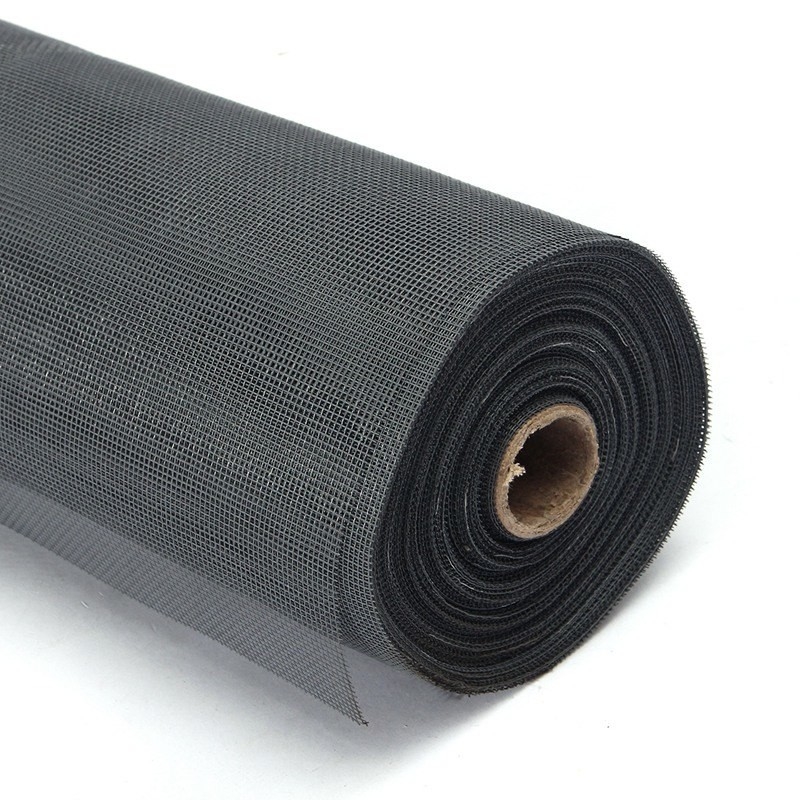 100ft Panjang 6ft PVC Fiberglass Screen untuk kolam renang dan Patio Perlindungan UV Mudah Instalasi