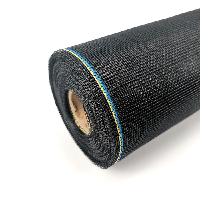 Warna Hitam Serat Kaca Jaring Nyamuk Insect Screen Untuk Windows
