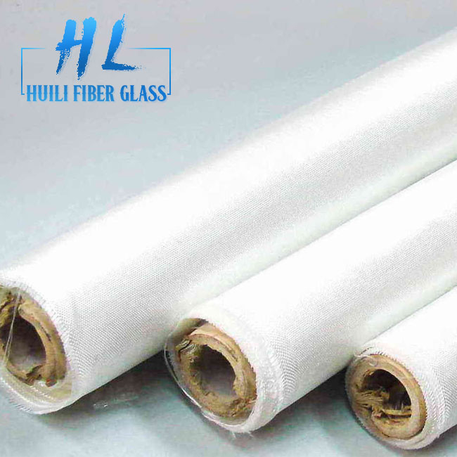 50m Panjang E Glass Plain Weave Kain Serat Kaca Untuk Berbagai Pasar
