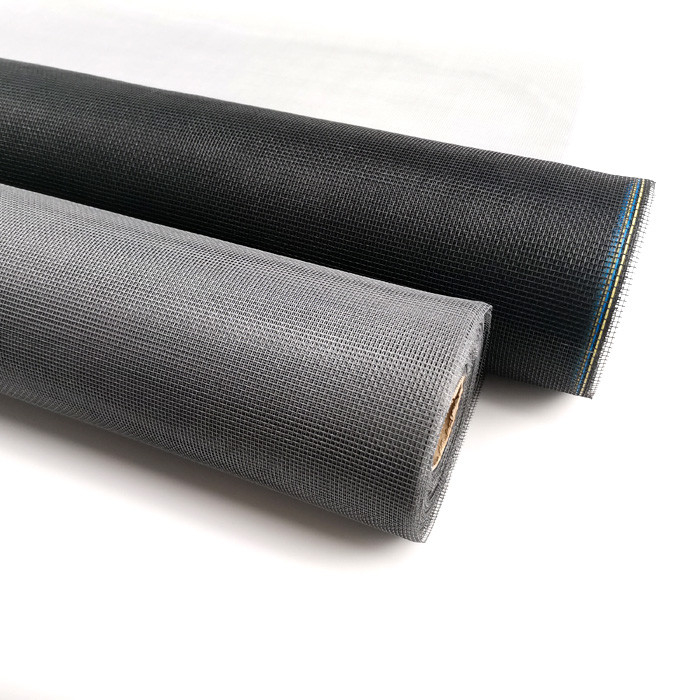 E Glass Fiberglass Window Screen dengan PVC 0.28mm Wire Dia untuk Perlindungan Rumah