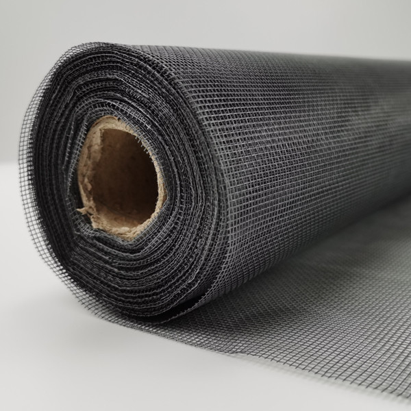 120g/M2 Berat Standar Fiberglass Window Screen Jenis Benang E-Glass awet