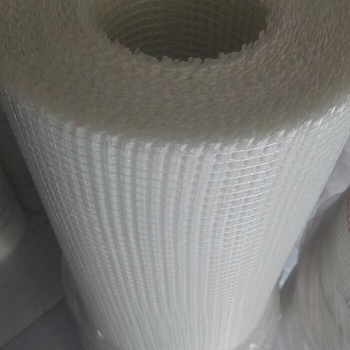 Fiberglass Reinforcing Mesh Wall Roll 1.2m Warna Hijau 800N Kekuatan tarik
