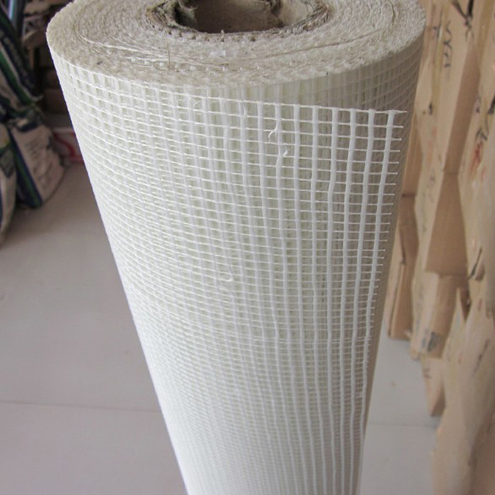 Warna-warni C Glass Fiberglass Mesh 1m Square Bentuk Lubang untuk Konstruksi