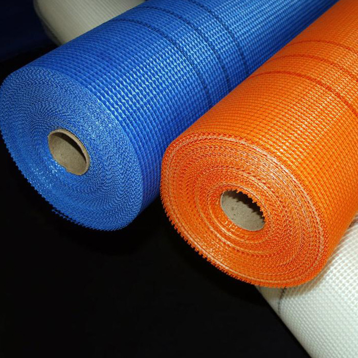 Fireproof Fiberglass Wall Mesh dengan 4*4mm Aperture Water Resistant Cut to Size Roll