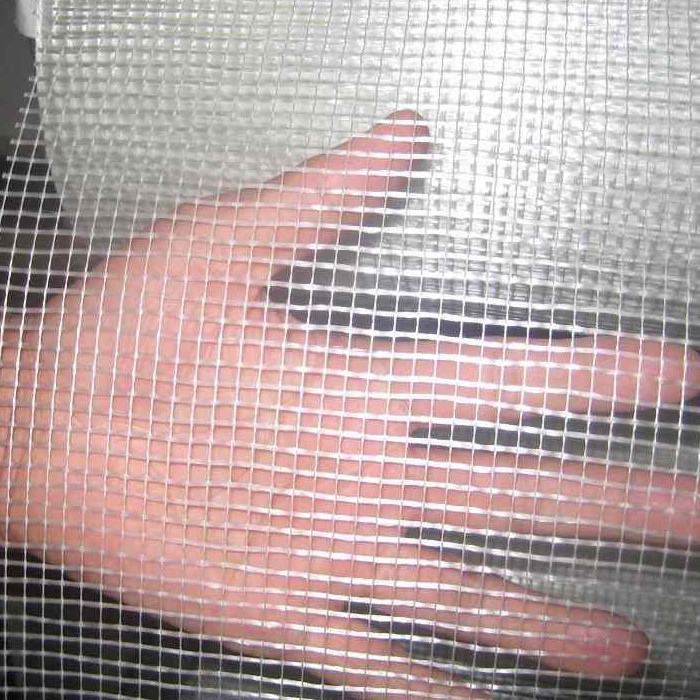 Square Fiberglass Mesh Roll 50m-200m tahan air untuk penguatan dinding