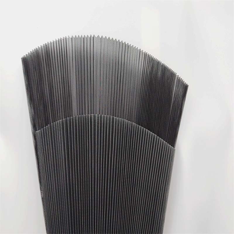 Plisse Lipat Insect Screen Untuk Pintu Jendela Retraktable Fly Screen UV / Waterproof