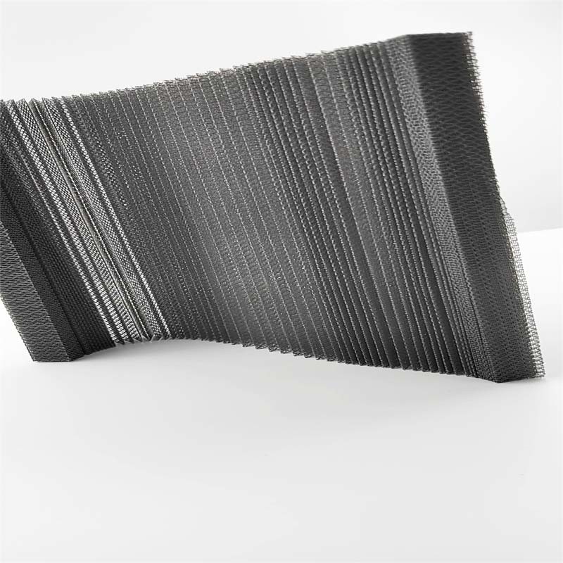Plisse Lipat Insect Screen Untuk Pintu Jendela Retraktable Fly Screen UV / Waterproof