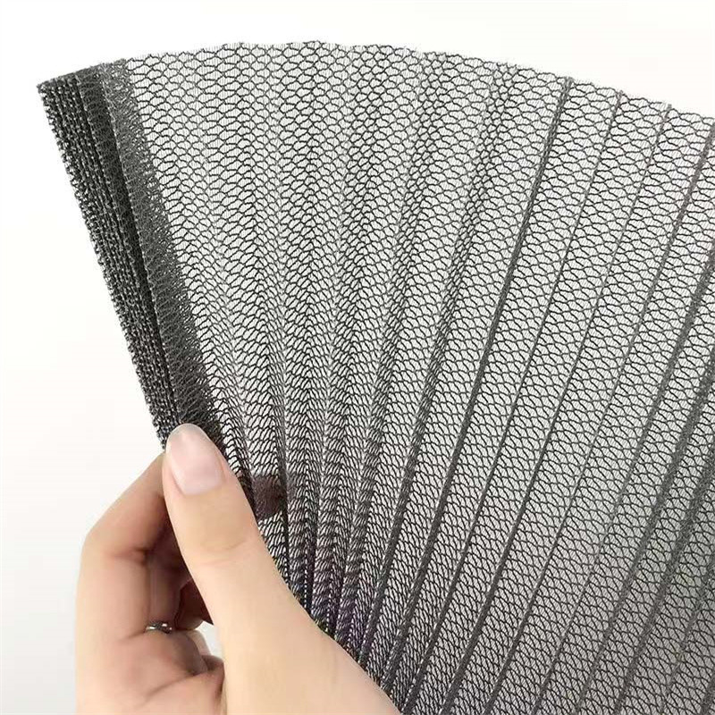 Plisse Insect Screen Mudah Instalasi Plisse Lebar 0,5-3,5m Disesuaikan