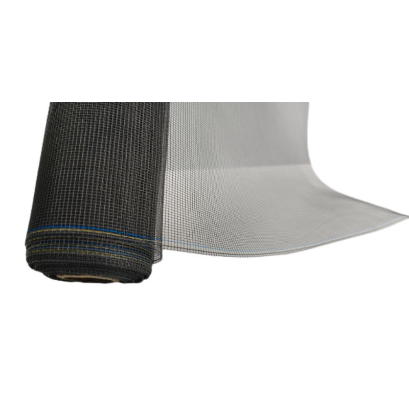 Jaring Pelindung Jendela Fiberglass Lapis PVC Anyaman Polos 18*16 mesh untuk Ketahanan Jangka Panjang