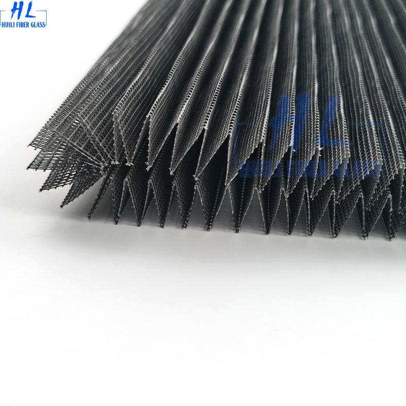 Layar jaring serangga lipit yang dapat disesuaikan pabrik lebar 2.0m, ringan dan kuat, cocok untuk berbagai aplikasi arsitektur