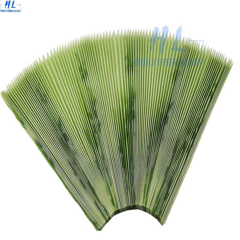 Layar Lipat--Pemasok Lebar 3m Layar Anti Serangga Plisse Mudah Dibersihkan Dibuat Dengan Bahan 100 Persen Poliester Cocok Untuk Pintu Interior