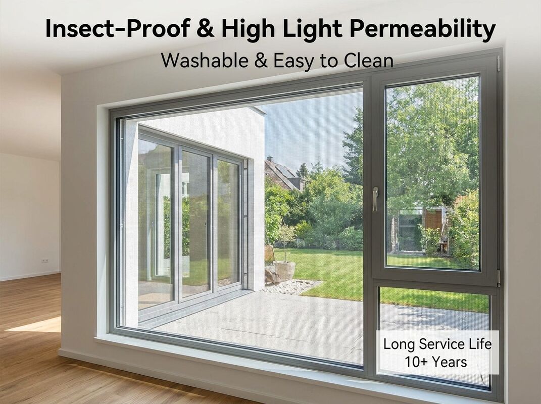 Insect Screen Mesh untuk Windows ️ Premium Fiberglass, Roll tahan lama, Supply Bulk untuk Kontraktor & Proyek Penggantian