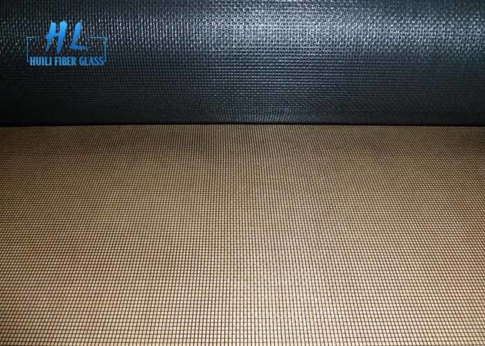 Layar PVC Dilapisi Fiberglass Serangga Anti Nyamuk Digunakan Untuk Jendela Dan Pintu