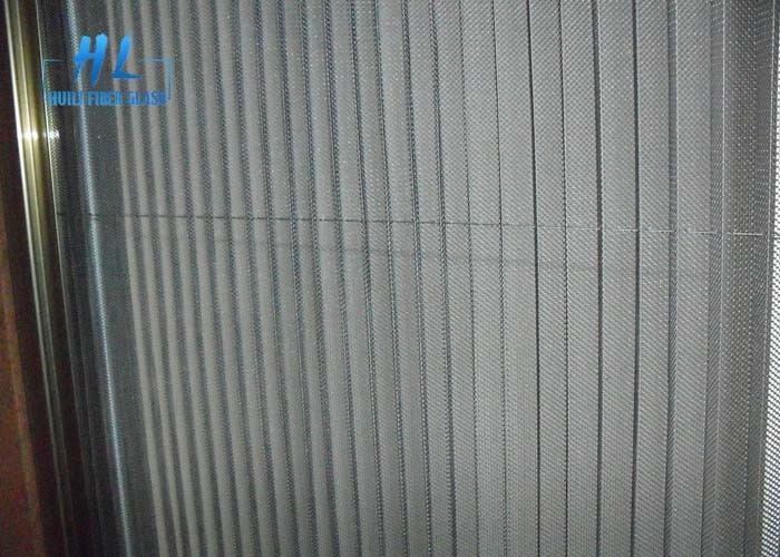Disesuaikan 0,35mm Waterproof Plisse Insect Screen Mesh Rolls dalam 16 x 16 20 x 20 untuk Perlindungan Bug