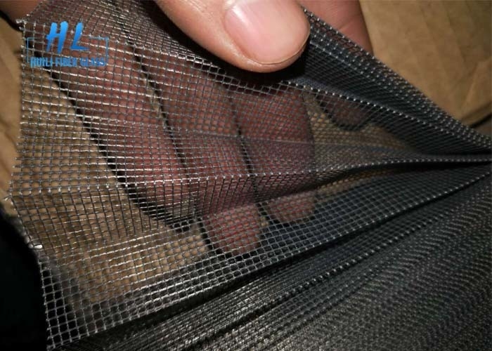 Tinggi Lipat 16mm Waterproof Plisse Insect Screen 30m Panjang untuk Jendela/Pintu 1,4m-3,0m
