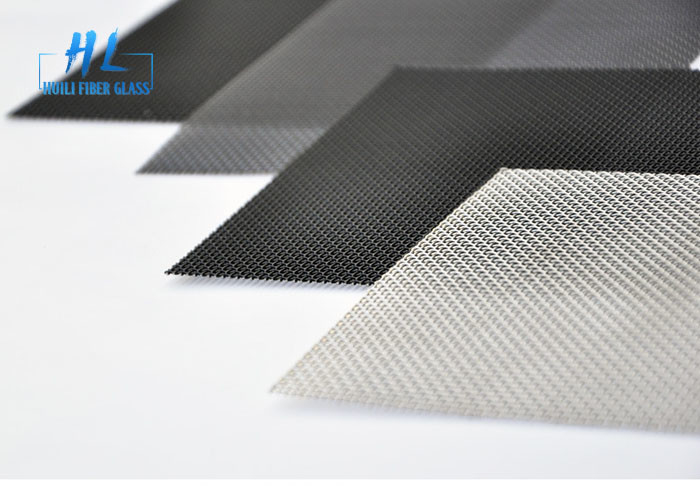 Layar Warna Hitam Stainless Steel 304 Keamanan Antipeluru Lebar 0,7-1,5m