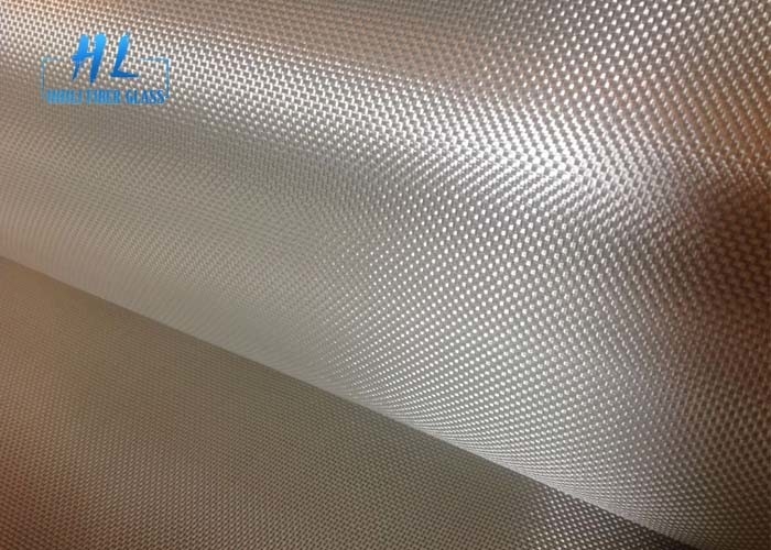 800g / m2 Kain Fiberglass Kain Tenunan Polos Papan Selancar Listrik Warna Putih