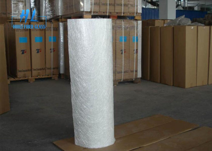 100m Polyester Resin Kompatibel E Kaca Potong Strand Mat untuk aplikasi jenis Combo