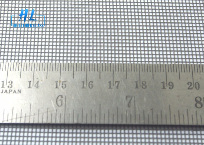 18 * 16 Ukuran Mesh 120g Layar Jendela Fiberglass Mesh Warna Hitam