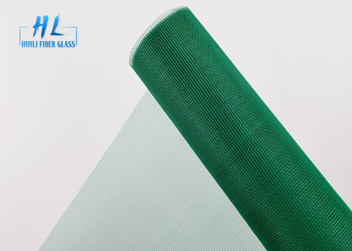 Jendela Layar Nyamuk Berwarna Fiberglass Kelambu Terbang Bukti Dengan PVC