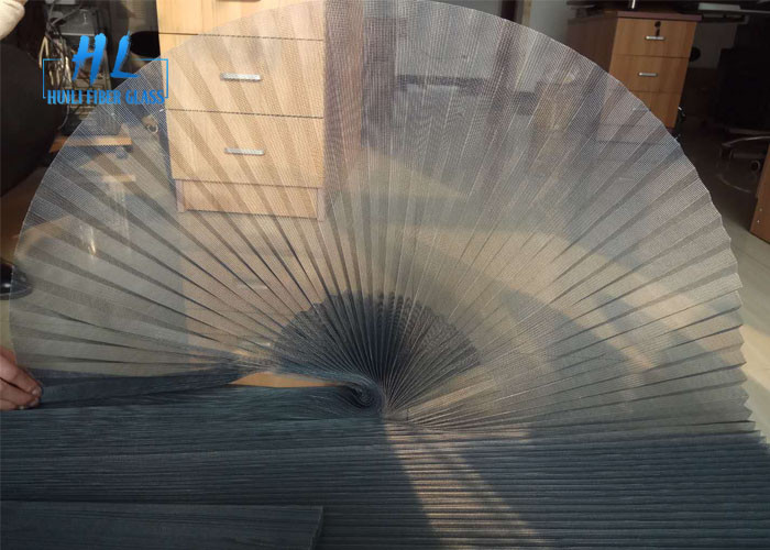 Disesuaikan Anti Serangga Waterproof Plisse Serangga Screen Mesh untuk Windows dan Pintu