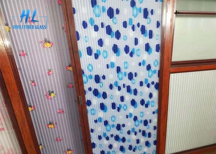 Custom Polyester Insect Screen untuk jendela dan pintu dengan tinggi lipat yang dapat disesuaikan