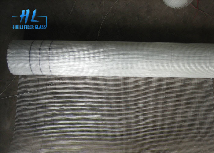 5 * 5 MM Fiberglass Mesh Net Suhu Tinggi Tahan Warna Putih