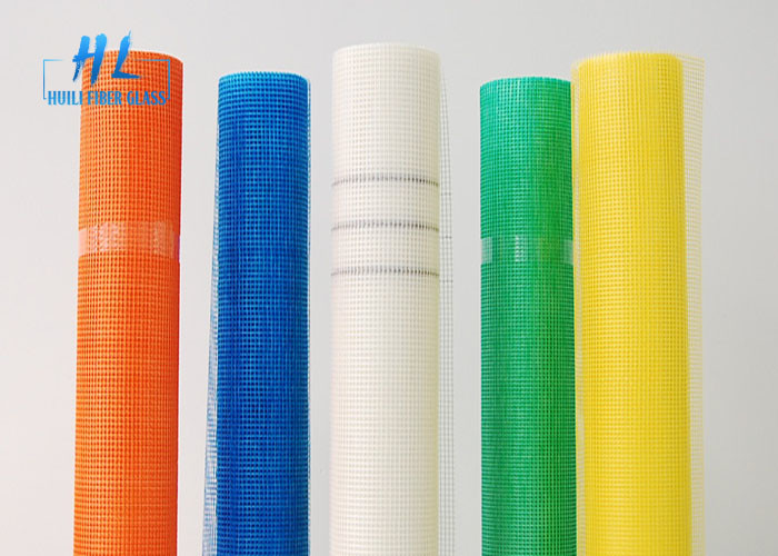 Waterproofing Pita Fiberglass Mesh C - Jenis Benang Kaca Berbeda Warna Opsional