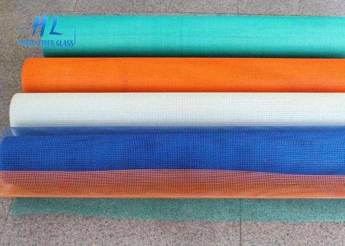 Waterproofing Pita Fiberglass Mesh C - Jenis Benang Kaca Berbeda Warna Opsional