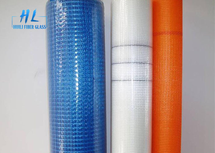 Fiberglass Mesh 4 * 4mm 160g Tahan Alkali Untuk Dinding Luar Dan Atap