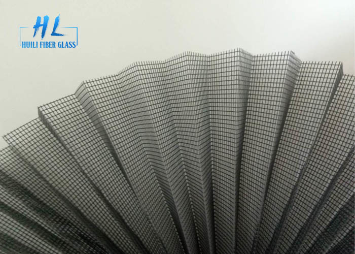 DIY Water Resistant Plisse Insect Screen Mesh 16x16/20x20 Panjang yang dapat disesuaikan untuk Windows / Pintu