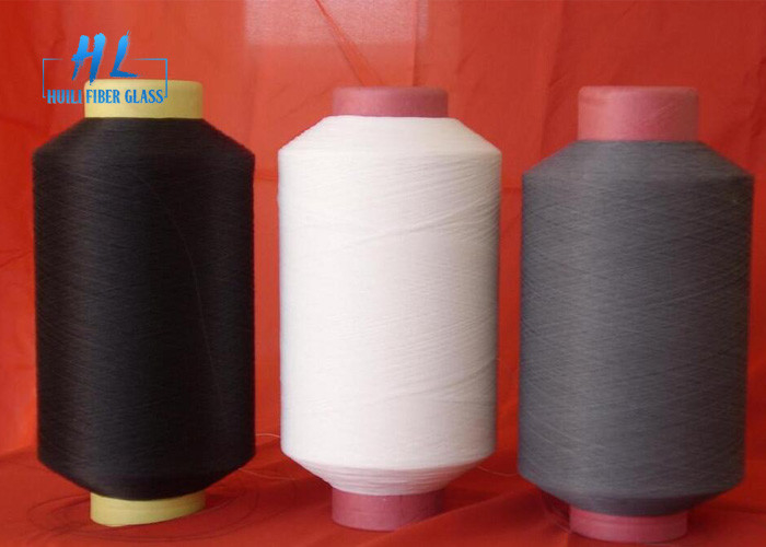Benang serat kaca dilapisi dengan PVC 34 Tex 1/0 Paket karton untuk berbagai aplikasi