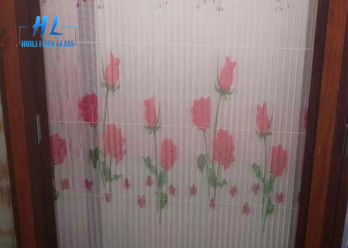 Layar Serangga Warna Abu-abu Plisse Dengan Ventilasi Udara Yang Baik Tahan Karat / Tahan Api