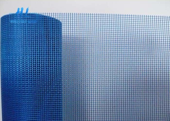 Blue Fiberglass Wire Mesh, C Glass Fiberglass Seam Tape Untuk Penguatan Dinding