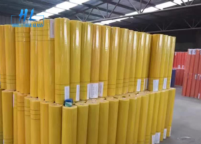 Blue Fiberglass Wire Mesh, C Glass Fiberglass Seam Tape Untuk Penguatan Dinding