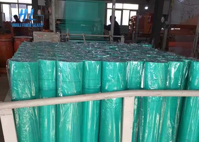 Blue Fiberglass Wire Mesh, C Glass Fiberglass Seam Tape Untuk Penguatan Dinding