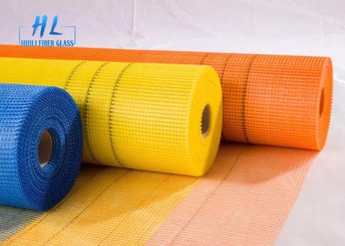1m * 50m Fiberglass Mesh Tape Berbagai Warna Opsional Untuk Batu Mosaik Marmer