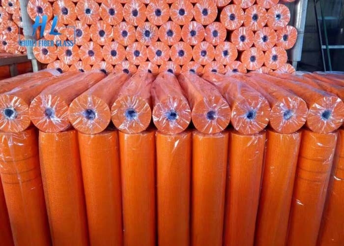 1m * 50m Fiberglass Mesh Tape Berbagai Warna Opsional Untuk Batu Mosaik Marmer
