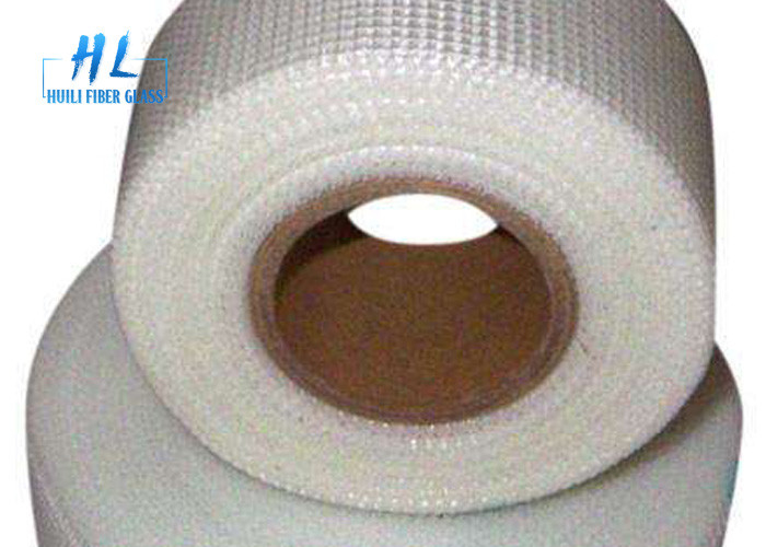 Single Side Adhesive Latex Glass Fiber Tape 60g - 65g/m2 50m Roll Resistant Heat Sampai 500°C