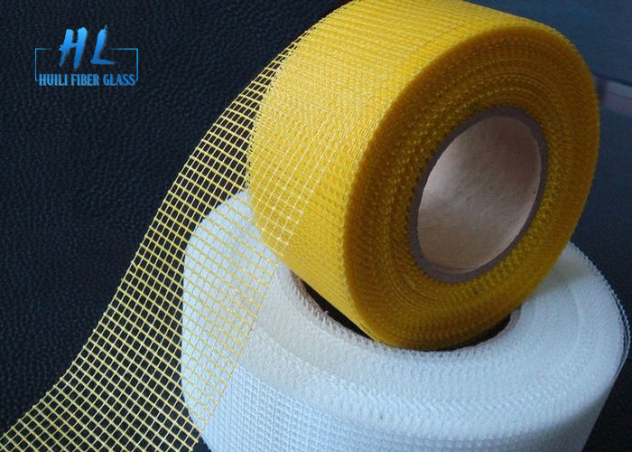 Alkali Resistant Plain Woven Fiberglass Tape 50m Panjang Dengan Resistensi Panas Hingga 500°C