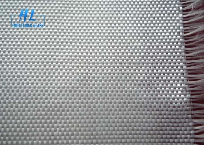 Bahan Kain Serat Kaca Berlapis Silikon Rantai tahan api hingga 550°C