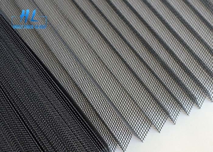 Disesuaikan Waterproof Pleated Serangga Screen 20x20 Mesh 1.4m-3.0m untuk Mudah DIY Instalasi