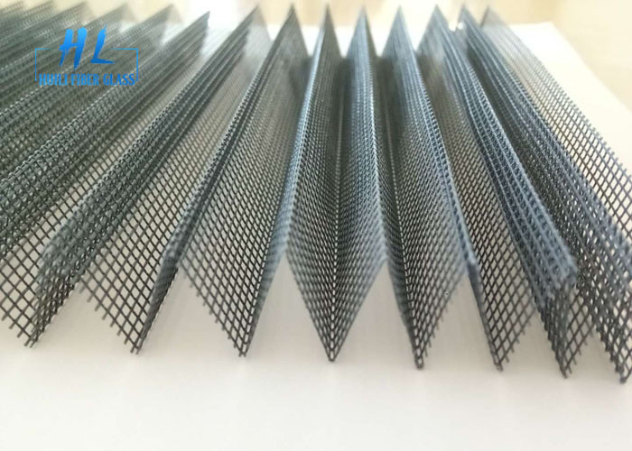 1.4m-3.0m Lebar Plisse Insect Screen untuk Windows dan Pintu OEM
